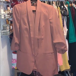 Express Boyfriend Mauve Blazer